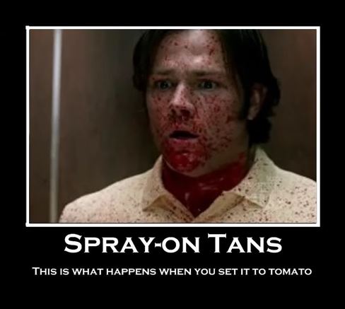 tomato spray tan